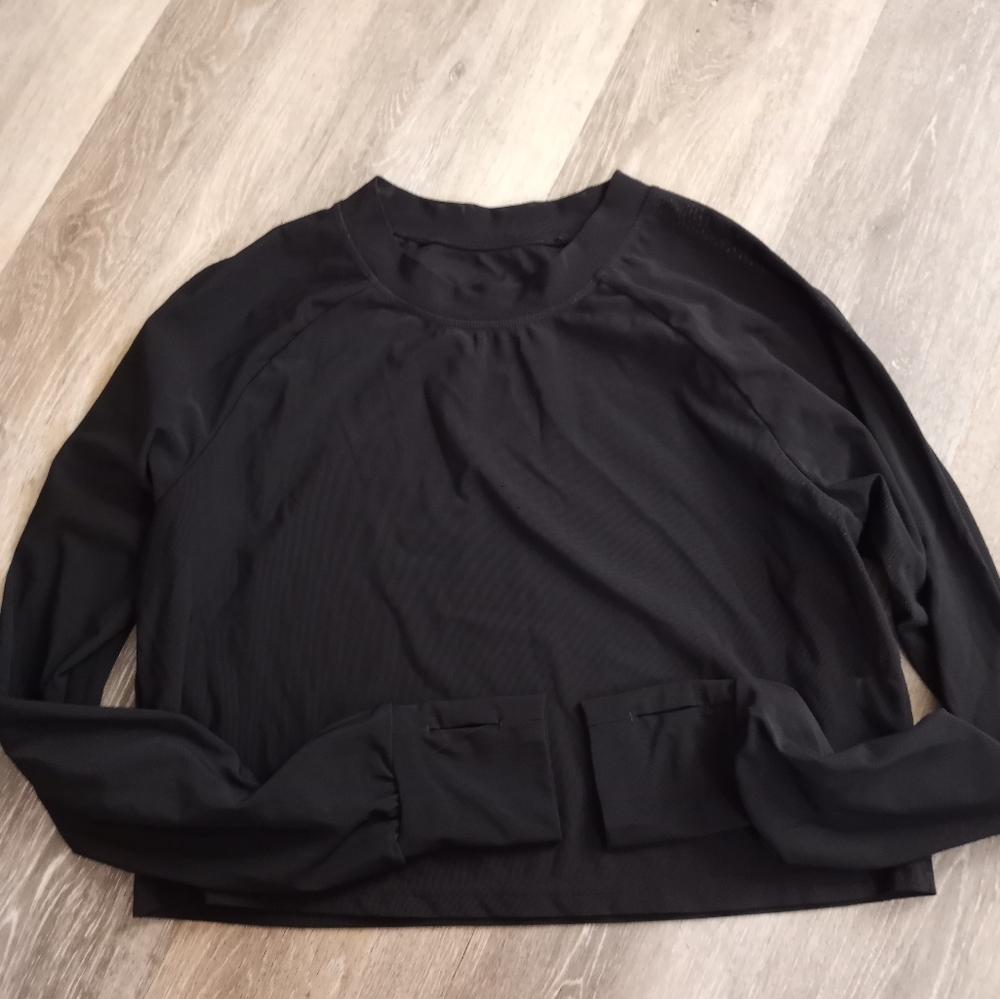 BuffBunny Black Long Sleeve Top